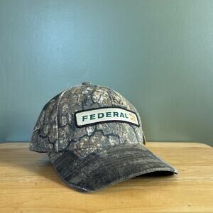 Federal Ammunition Realtree Timber Camouflage Strapback Hat